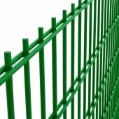 Panou dublu fir 2D 2000x2500 fir 6/5/6 verde RAL 6005