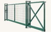 Poarta autoportanta H -1.70 L- 4m verde RAL 6005